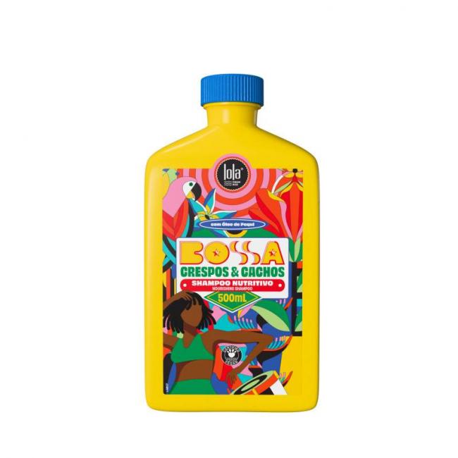Shampoing nourrissant Bossa - cheveux boucl&eacute;s & fris&eacute;s