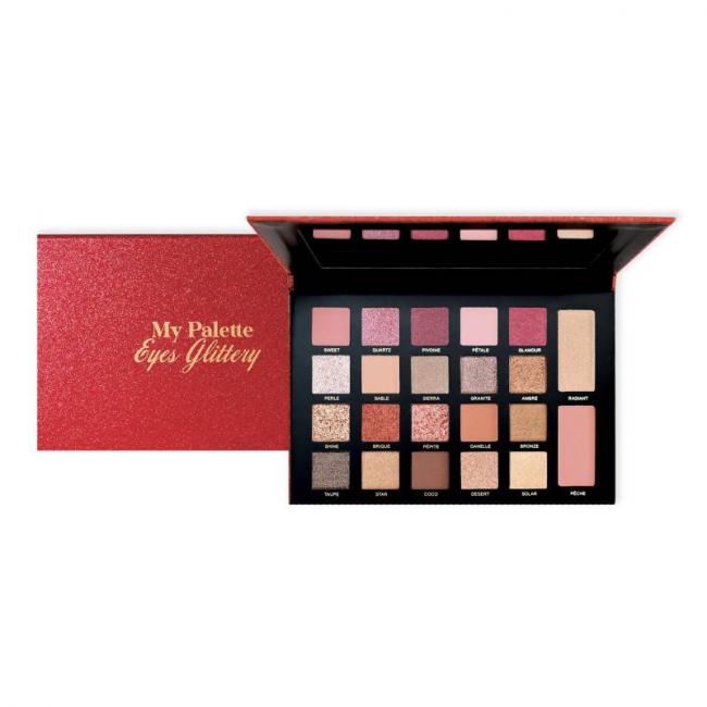 Palette Maquillage 22 Teintes &ndash; My Palette Eyes Glittery