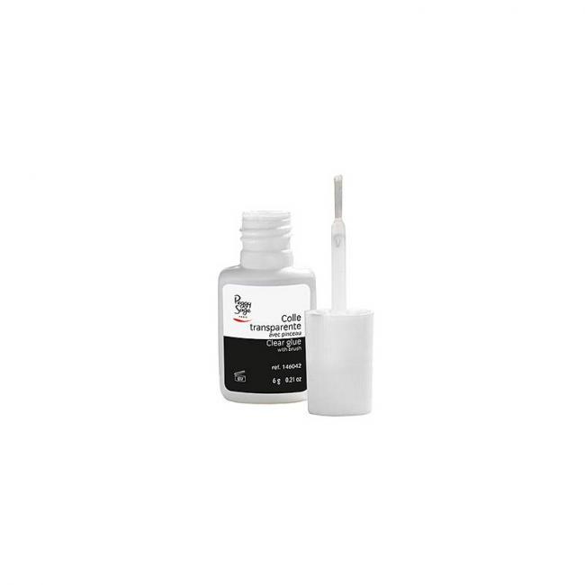 Colle transparente avec pinceau 6g