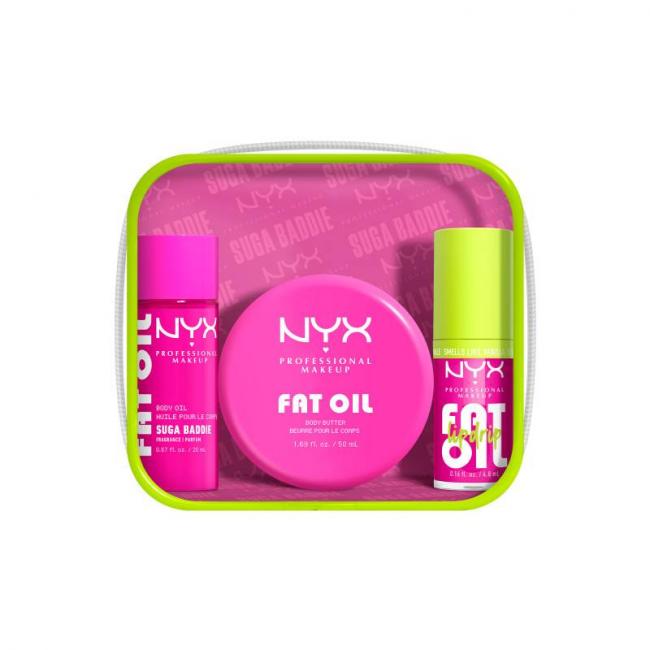 Coffret corps & l&egrave;vres Fat Oil Body Suga Baddie &ndash; minis, hydration & &eacute;clat