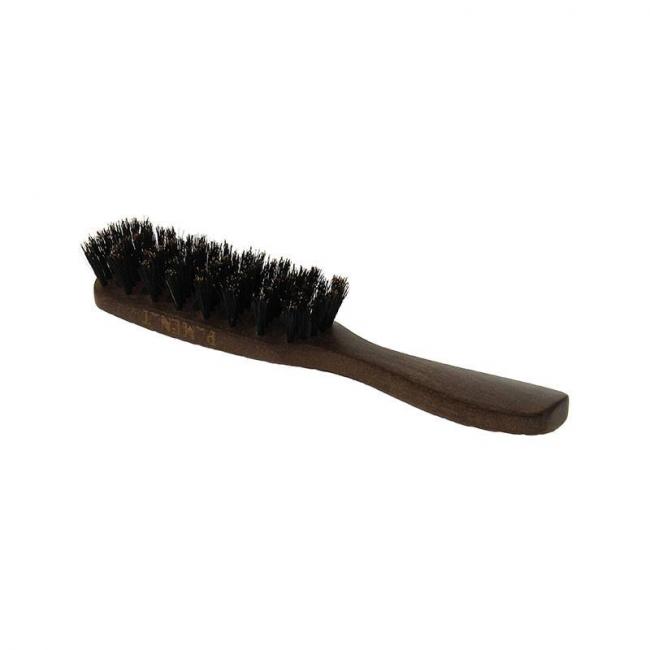 Brosse plate vent en bois de h&ecirc;tre & poils de sanglier