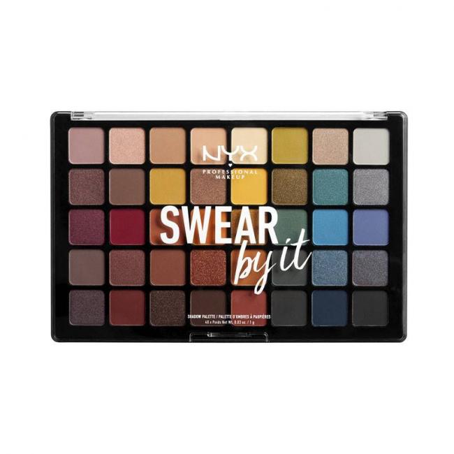 Palette d'ombres &agrave; paupi&egrave;res Swear by it (40x1g)
