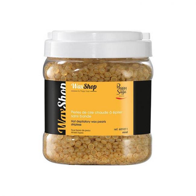 Perles de cire &agrave; &eacute;piler sans bande Miel 1kg