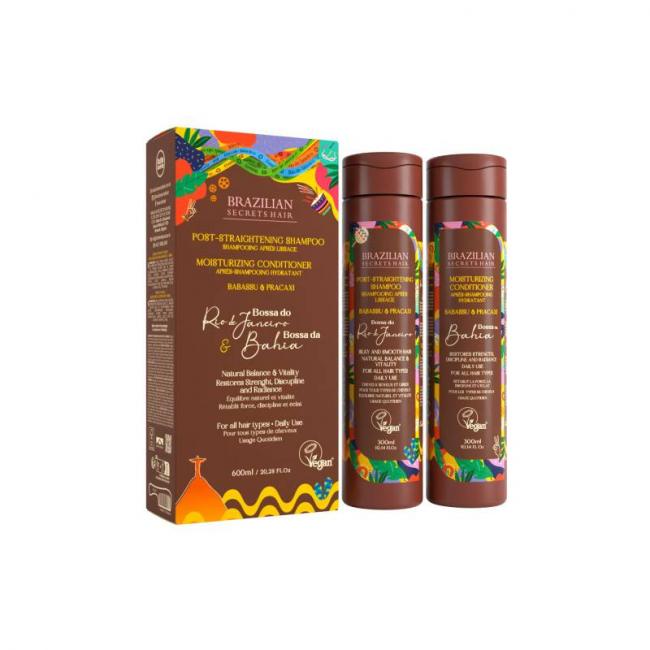 Kit Shampoing apr&egrave;s-lissage & Apr&egrave;s-shampoing hydratant