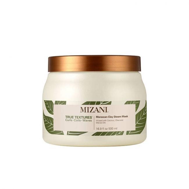 Masque de vapeur &agrave; l'argile Marocaine pour les boucles True Textures