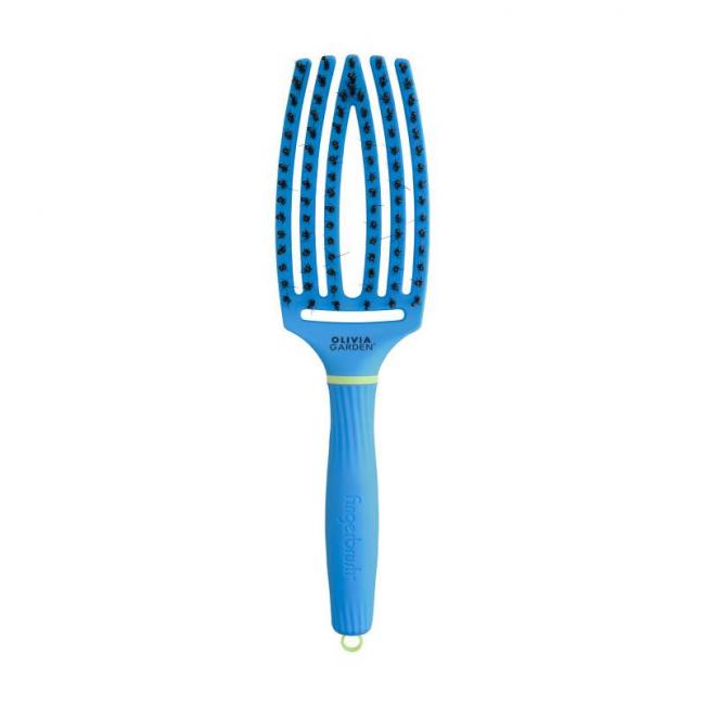 Fingerbrush Care Iconic Turbo Blue Innerchild -  flexible, douce, anti-casse