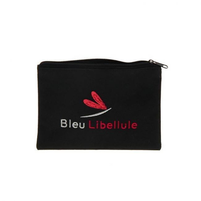 Pochette sequins Noir & Rouge