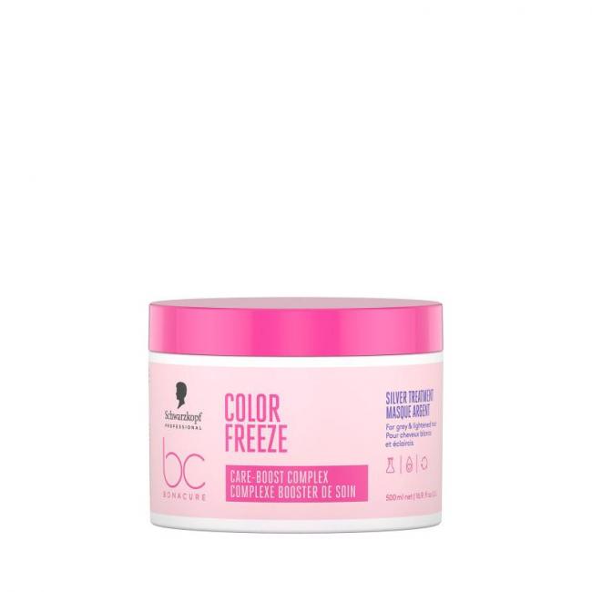 Masque argent BC Color Freeze - cheveux blancs et &eacute;claircis