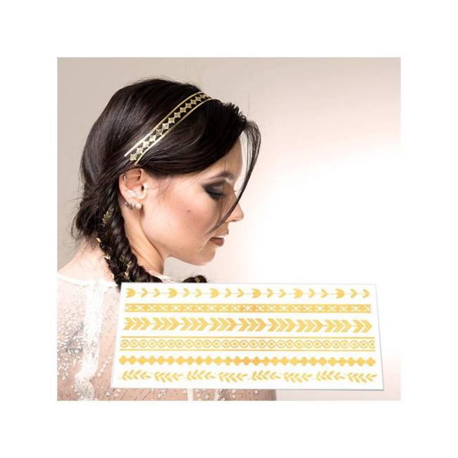 1 planche de hair tattoo