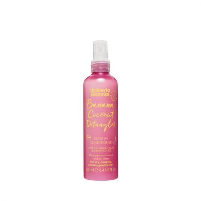 Spray d&eacute;m&ecirc;lant sans rin&ccedil;age Banana Coconut Detangler &ndash; hydrate, d&eacute;m&ecirc;le, lisse