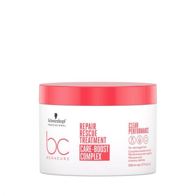Masque cheveux ab&icirc;m&eacute;s BC Clean Repair Rescue Care-Boost Complex