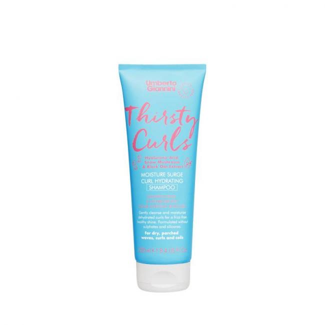 Shampooing hydratant boucles Thirsty Curls &ndash; Nettoie, hydrate, d&eacute;finit