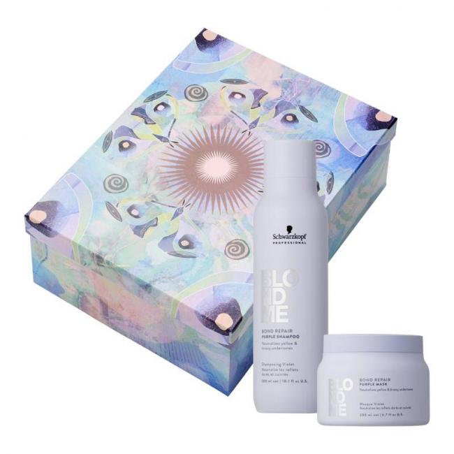 Coffret duo Neutralisant Bond Repair &ndash; blond froid, &eacute;clat