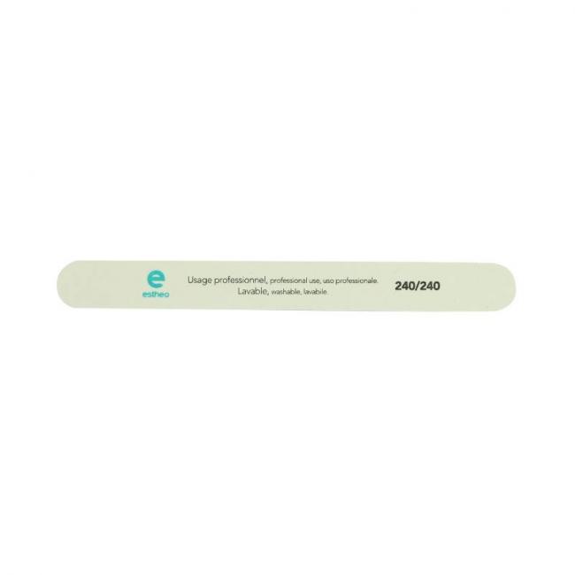 Lime à ongles droite 240-240 Blanche