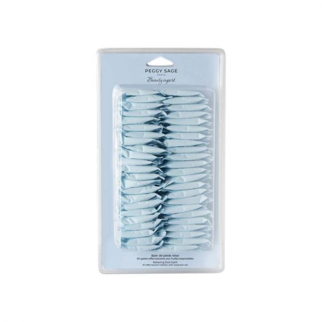 Bain de pieds relax - 50 galets effervescents 