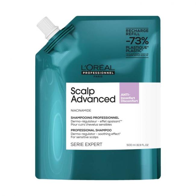 Recharge Shampoing dermo-régulateur Anti-inconfort Scalp Advanced