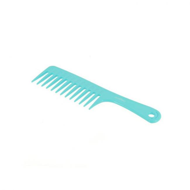 Peigne rateau dents larges Turquoise