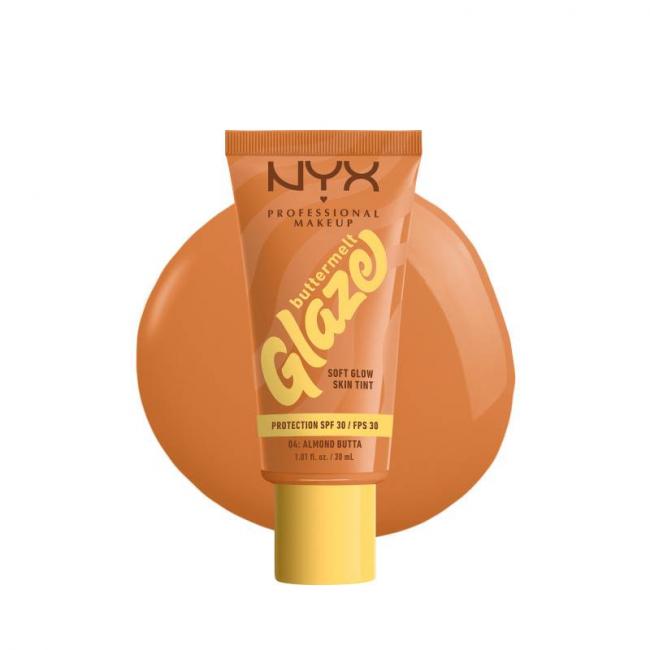 Fond de teint &eacute;clat lumineux Buttermelt Glaze - 04 Almond Butta