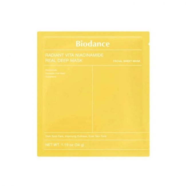 Masque visage Radiant Vita Niacinamide &ndash; &eacute;clat, uniformit&eacute;, &eacute;clat vitamin&eacute;