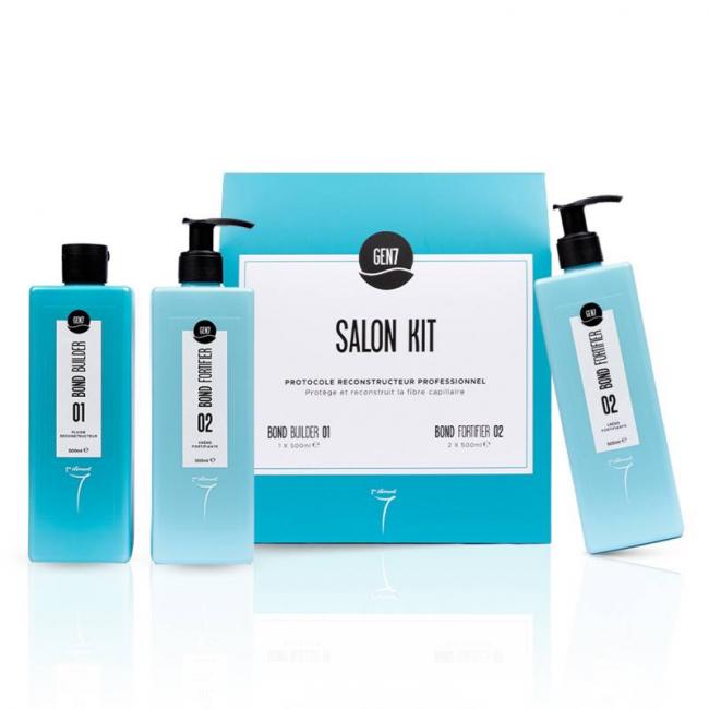 Salon kit GEN7 - Protocole reconstructeur professionnel (3x500ml)