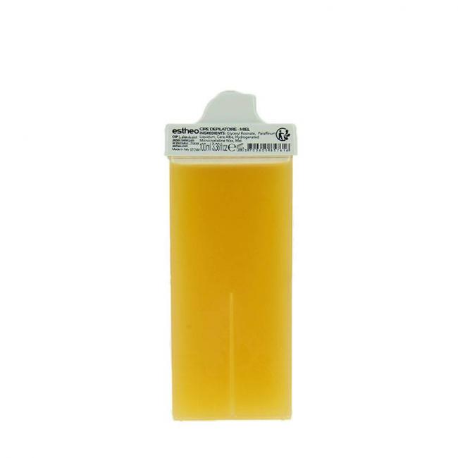 Cartouche de cire roll on &eacute;troite visage Miel