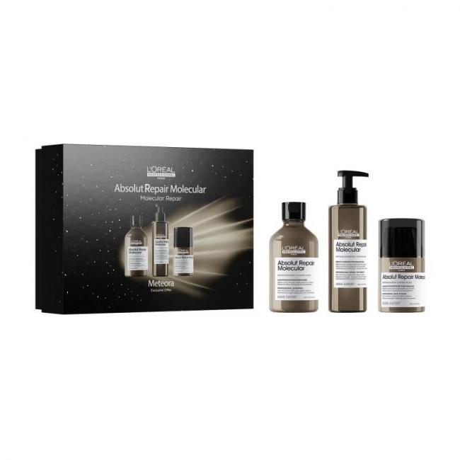 Coffret trio capillaire Absolut Repair Molecular &ndash; r&eacute;paration, force, &eacute;lasticit&eacute;