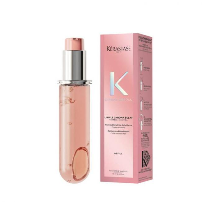 Recharge Huile Chroma &Eacute;clat &ndash; brillance couleur, &eacute;co-recharge, soin responsable