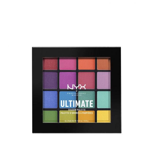 Palette d'ombres &agrave; paupi&egrave;res Brights Ultimate (16x0.83g)