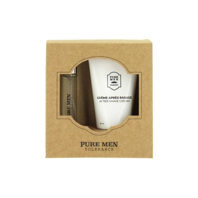 Mini Coffret Parfum Trendy (Spray + Cr&egrave;me apr&egrave;s Rasage)