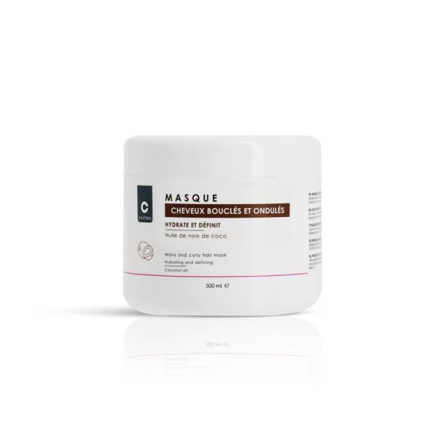 Masque cheveux boucl&eacute;s et ondul&eacute;s