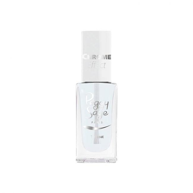 Top pour vernis à ongles effet chrome