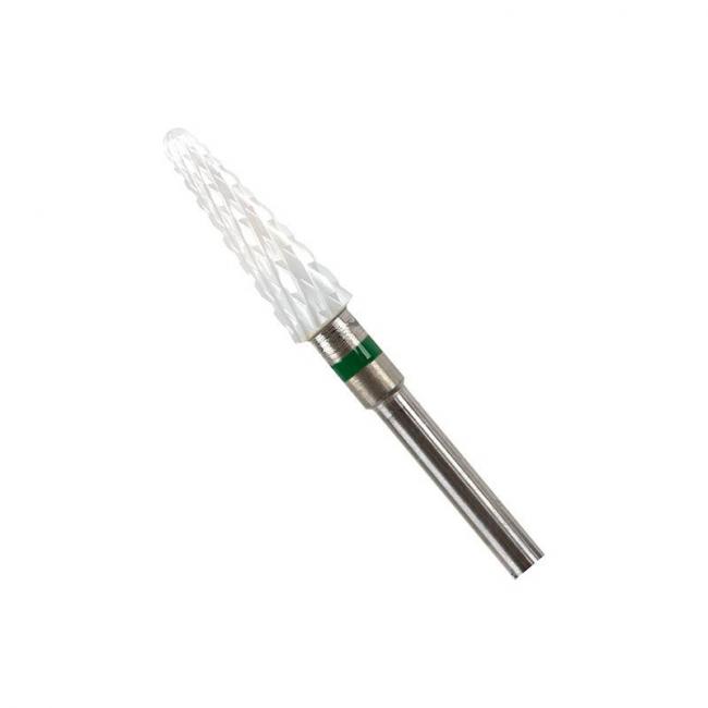 Embout c&eacute;ramique contours faux ongles grain dur