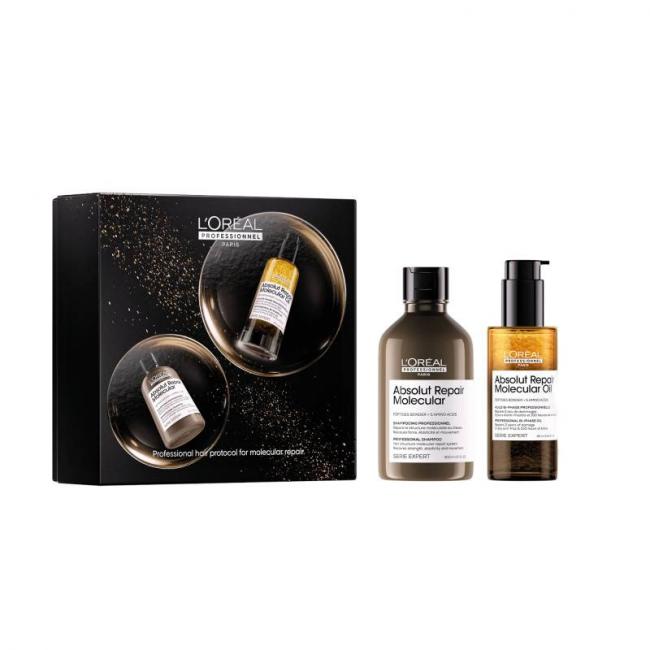 Coffret duo Absolut Repair Molecular &ndash; R&eacute;paration, brillance, protection