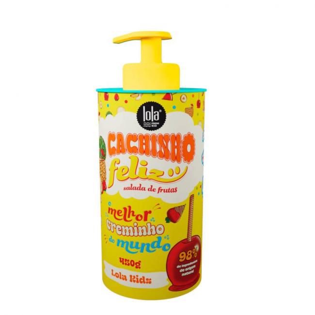 Cr&egrave;me coiffante Cachinho Feliz Salada de Fruta &ndash; d&eacute;m&ecirc;le et active les boucles