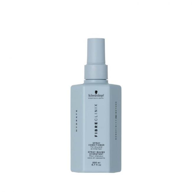 Spray-Baume hydratant Fibre Clinix - cheveux secs et cassants
