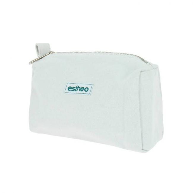 Trousse blanche tissu