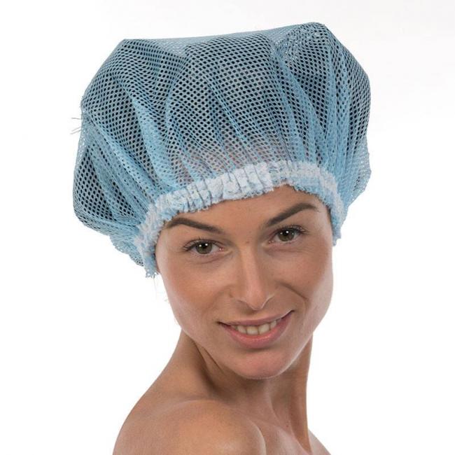 Charlotte pour cheveux &agrave; &eacute;lastique bleu ciel
