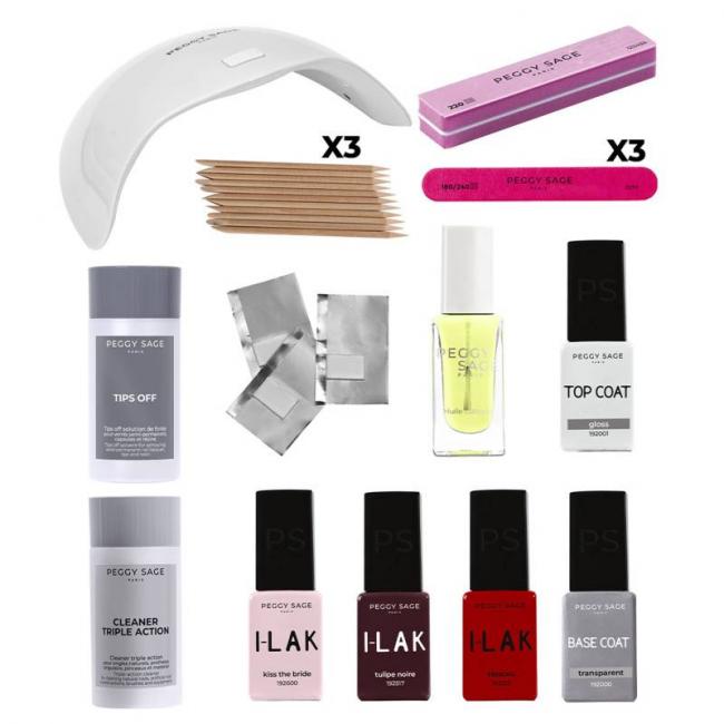 Kit I-LAK Premium &ndash; 3 vernis au choix offerts