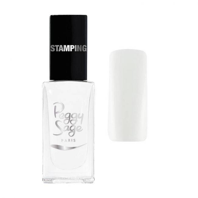 Vernis &agrave; ongles Stamping Blanc