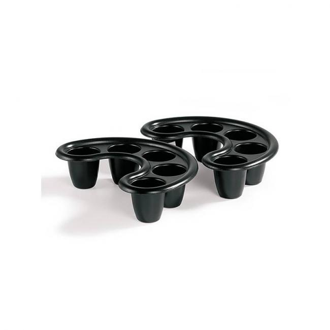 Plateaux de trempage pour ongles x2