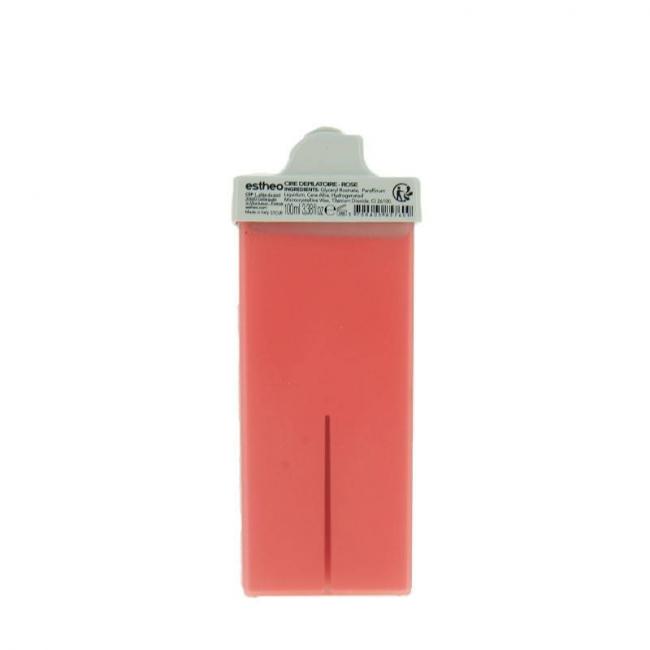 Cartouche de cire roll on &eacute;troite visage Rose