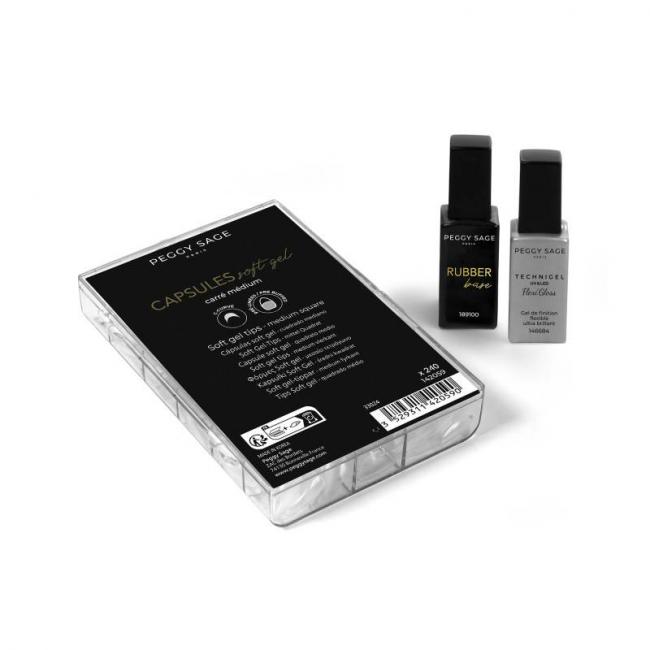 Kit technique am&eacute;ricaine - Carr&eacute; m&eacute;dium (base & gloss)