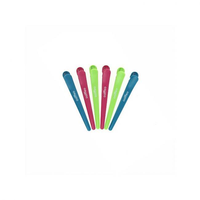 Pinces de s&eacute;paration 12cm x6 Fluo rose, bleu & vert