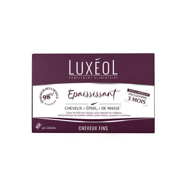 Lux&eacute;ol Compl&eacute;ment Alimentaire &Eacute;paississant 3 mois &ndash; &eacute;paissit, fortifie, sublime