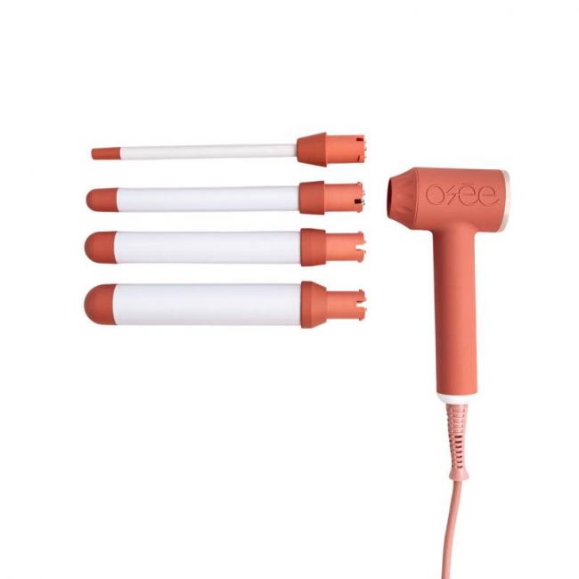 Fer &agrave; boucler Hair Gun II - 4 embouts &ndash; styles vari&eacute;s, ergonomie optimale