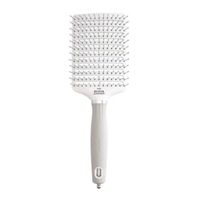 Brosse démêlante Expert Care Vent Nylon Bristles White&Grey L