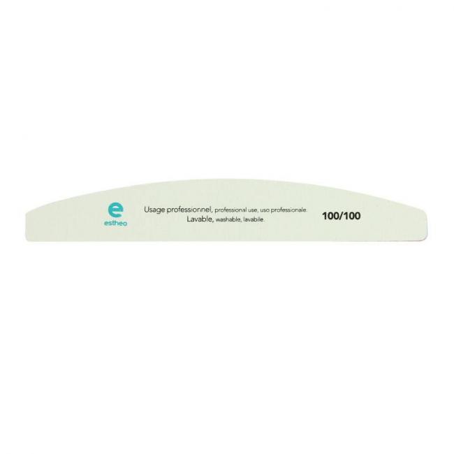 Lime &agrave; ongles demi-lune 100-100 Blanche