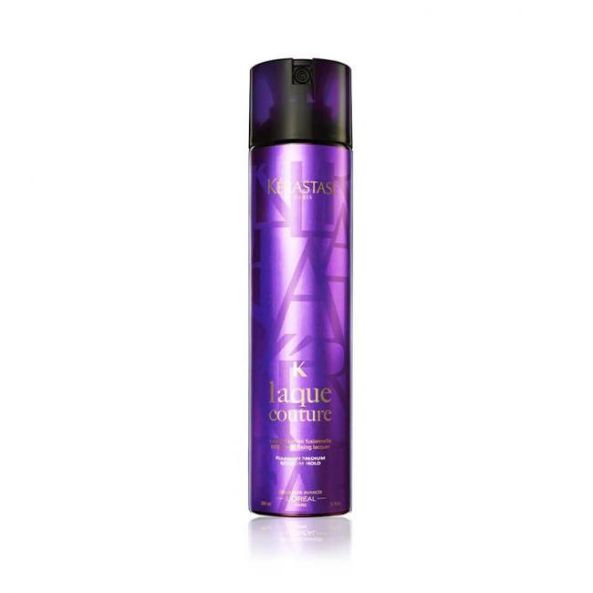 Laque fixante Coiffage  naturelle Couture