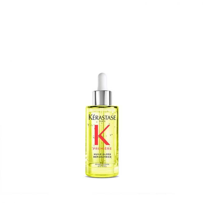 Huile capillaire Premi&egrave;re Gloss R&eacute;paratrice &ndash; brillance, force, anti-fourches