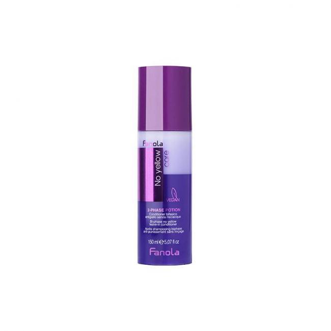 Apr&egrave;s-shampooing biphase sans rin&ccedil;age anti jaunissement No Yellow